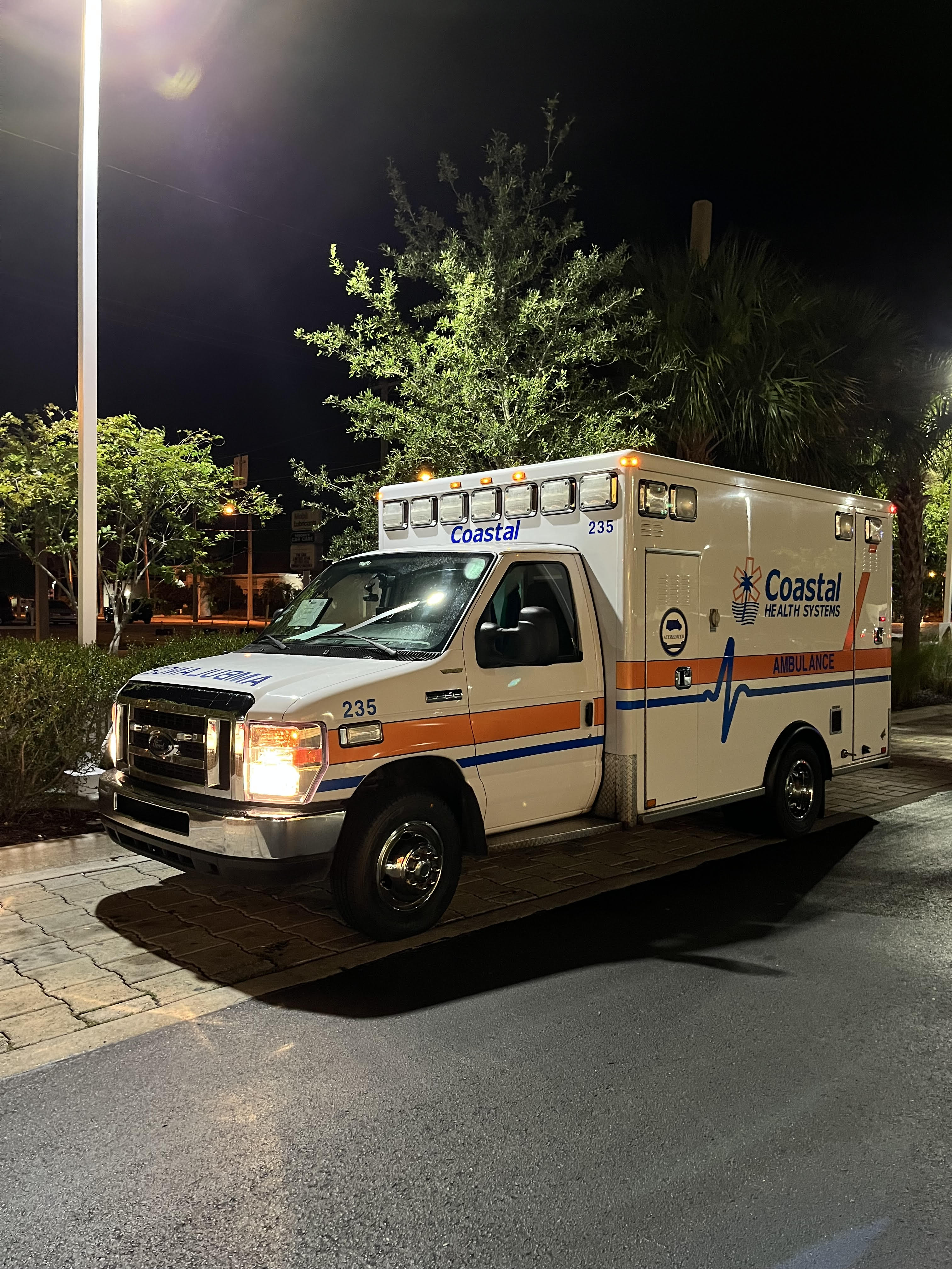 Coastal Health ambulance